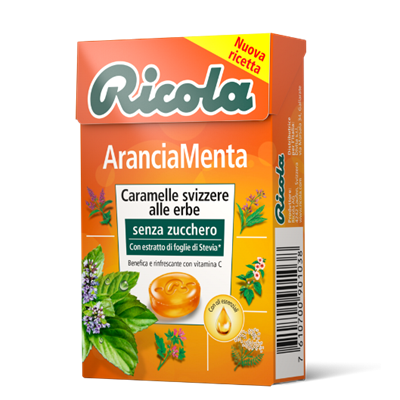 Ricola Arancia Menta Gr.50 Pz.20