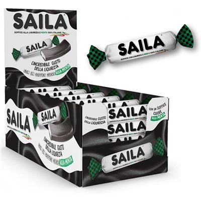 Saila Soffice Menta E Liquirizia Gr.19 Pz.100