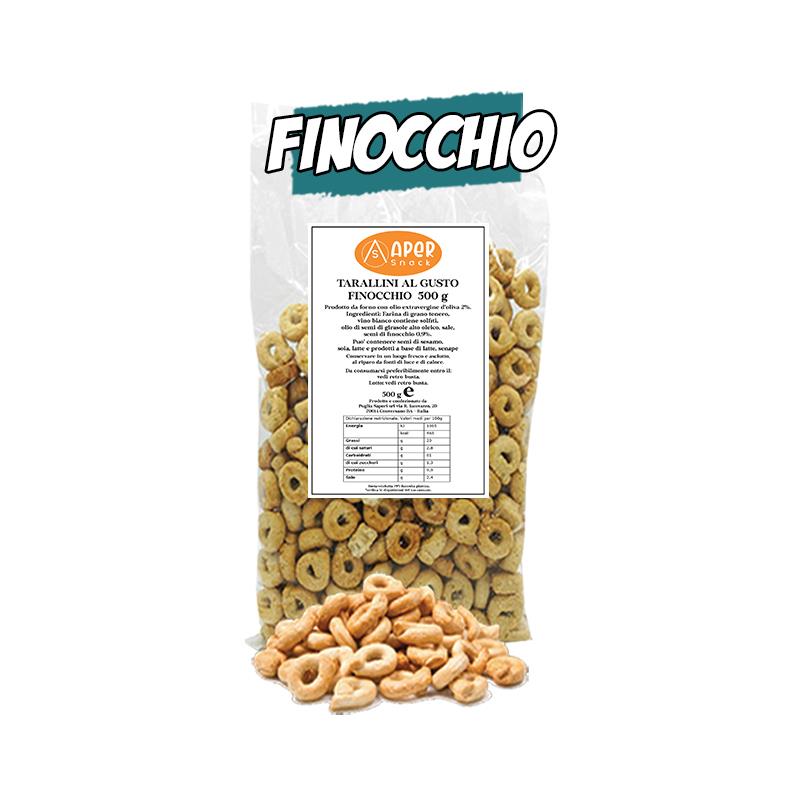 Busta Taralli Al Finocchio Gr.500