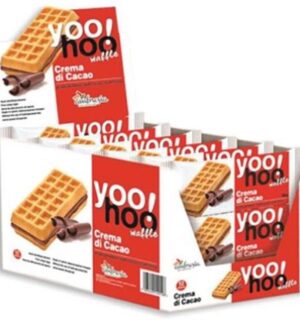 Yoohoo Waffle Al Cioccolato Gr.50 Pz.12