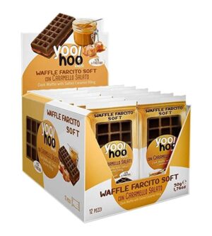 Yoo hoo Waffle Caramello Salato Gr.50 Pz.12