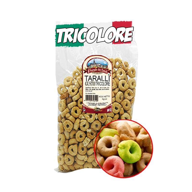 Busta Taralli Tricolore Kg.1