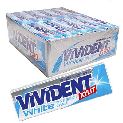 Stick Vivident White Peppermint Pz.40