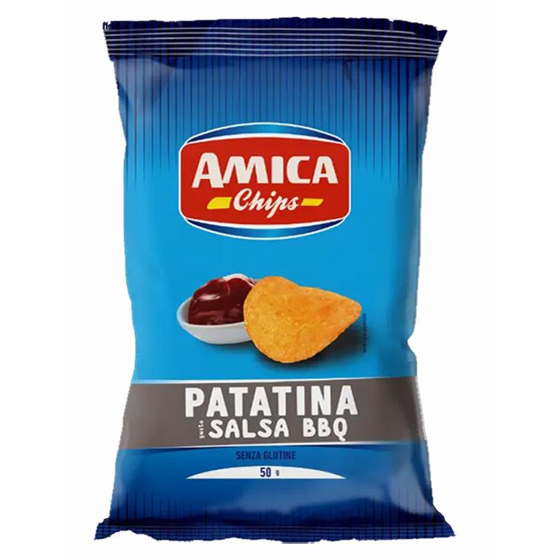 Amica Chips La Patatina Barbecue Gr.50 Pz.21