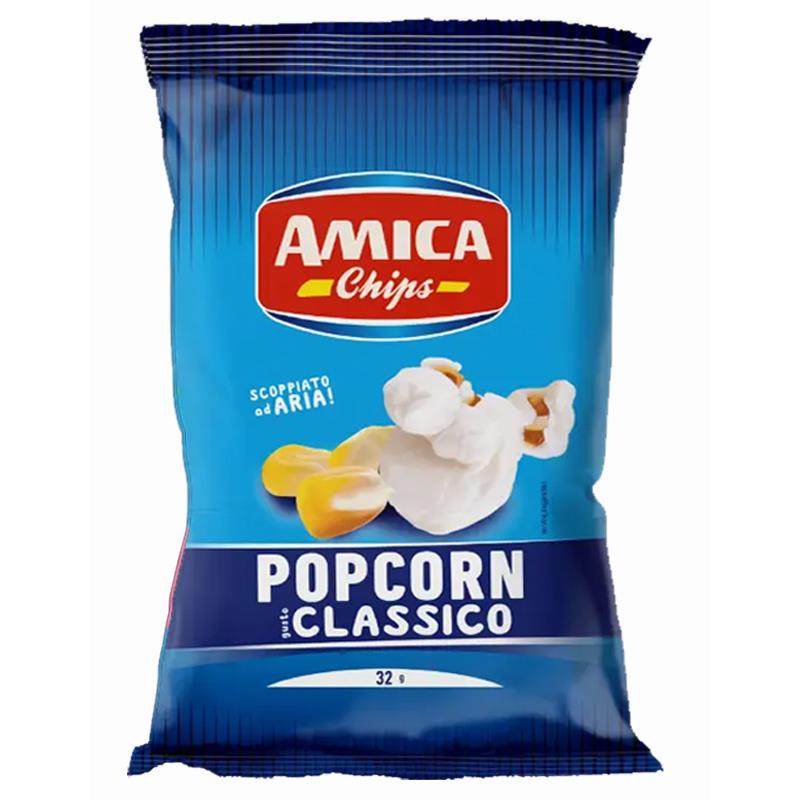 Amica Chips Snack Pop Corn Gr.32 Pz.24