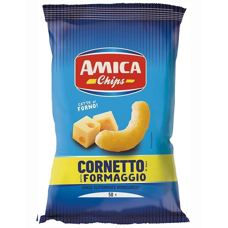 Amica Chips Snack Cornetto Gr.50 Pz.24