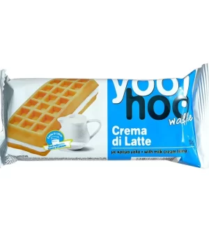 Yoo hoo Waffle Con Crema Al Latte Gr.50 Pz.12