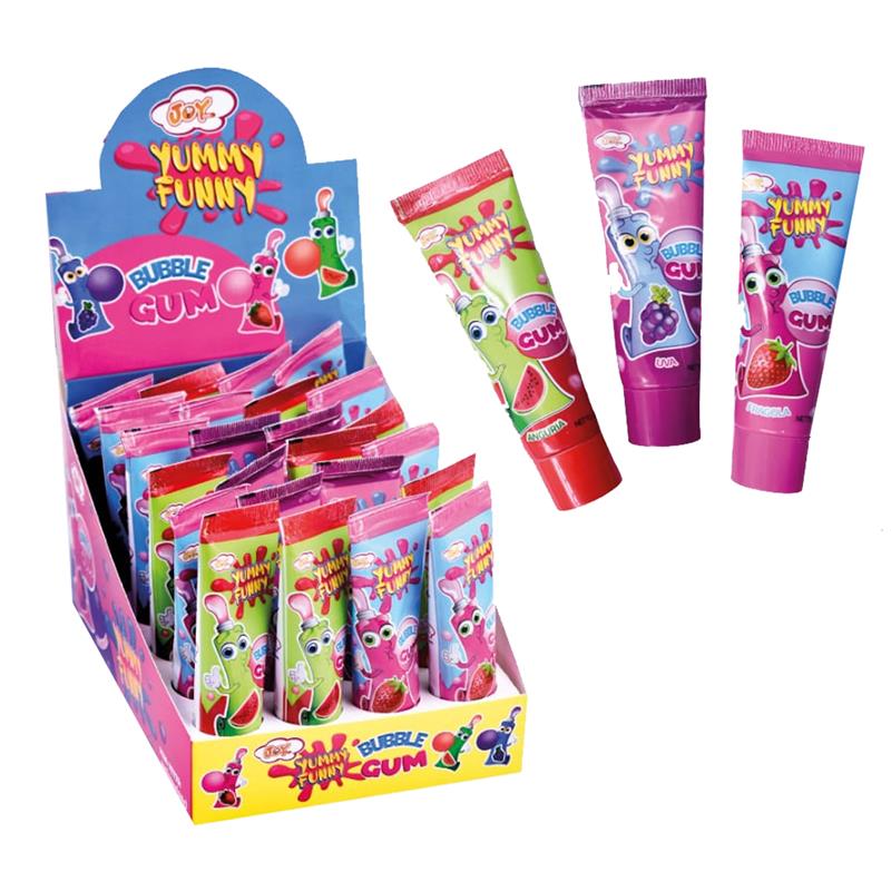 Funny Yummy Bubble Gum Gr.22 Pz.24