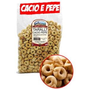 Busta Taralli Cacio Pepe Gr.500