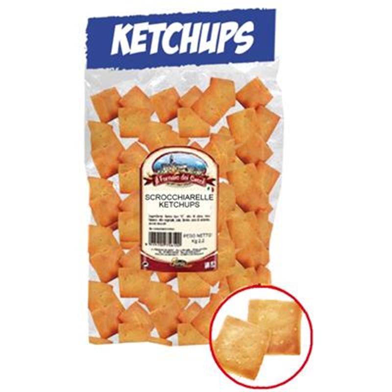 Busta Scrocchiarelle Ketchup Gr.500