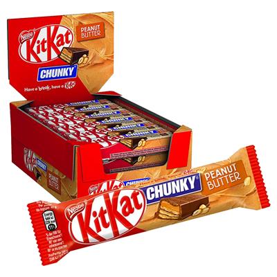 Kit Kat Chunky Penaut Butter Gr.42 Pz.24