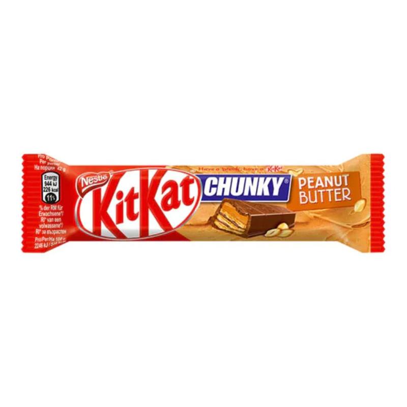 Kit Kat Chunky Penaut Butter Gr.42 Pz.24