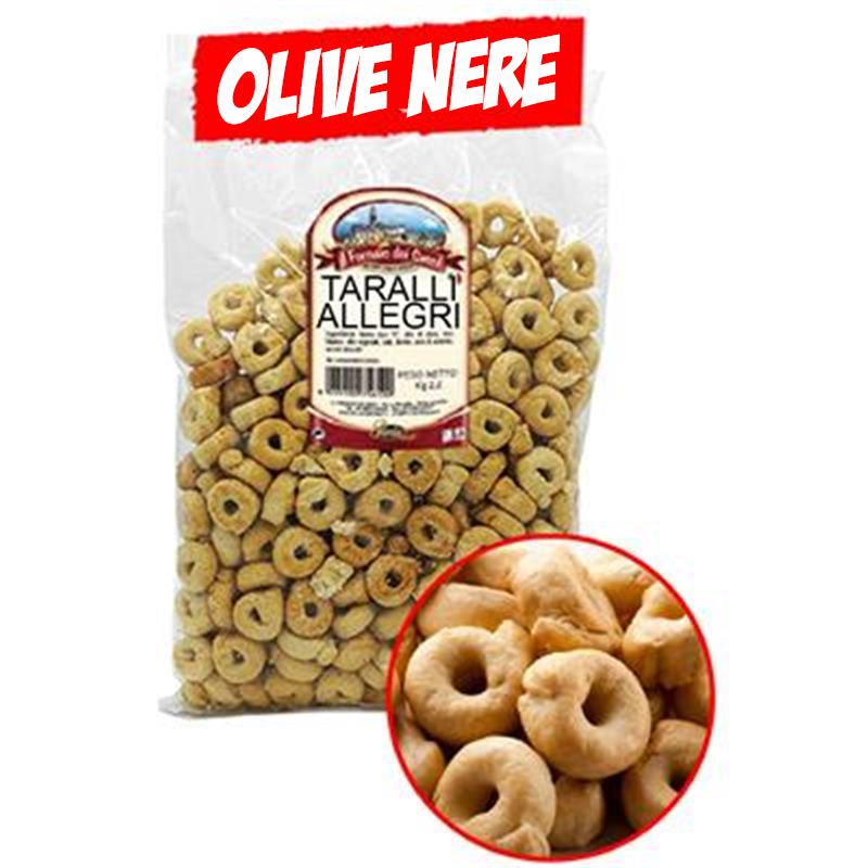 Busta Taralli Olive Kg.1