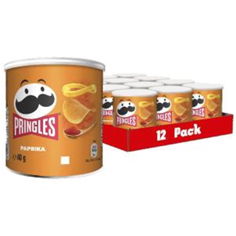 Pringles Piccolo Paprika Gr.40 Pz.12