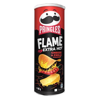 Pringles Flame Extra Hot Cheese & Chilli Gr.160