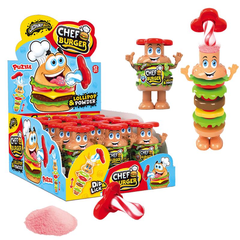 Chef Burger Lollipop Powder Gr.20 Pz.12