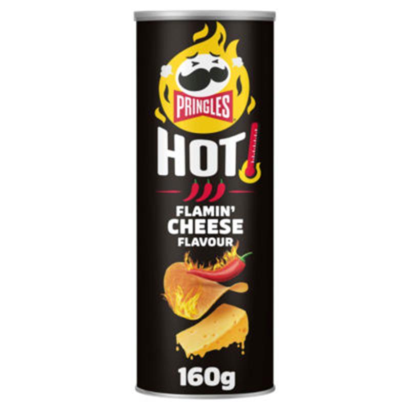 Pringles Hot Flamin' Cheese Gr.160