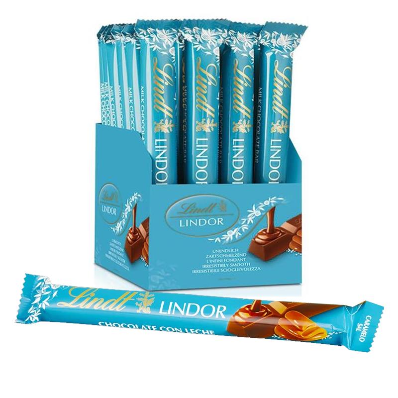 Snack Lindor Caramello Salato Gr.38 Pz.24