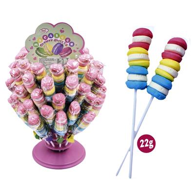 Macaron Gummy Pop Stand Gr.22 Pz.60