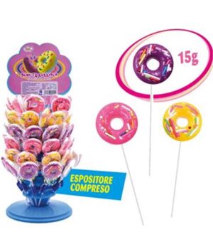 Donuts Lollipop Stand Gr.15 Pz.72