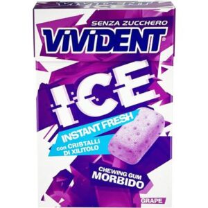 Astuccio Vivident Ice Grape Pz.20