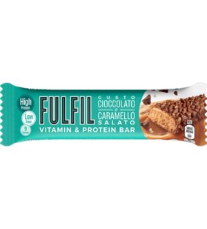 Fulfil Bar. Proteiche Cioccolato e Caramello Salato Gr.55 Pz.15