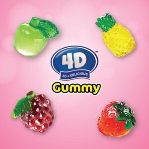 3D Juicy Gummy Gr.18 Pz.60