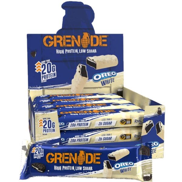 Oreo Grenade Protein White Gr.35 Pz.18