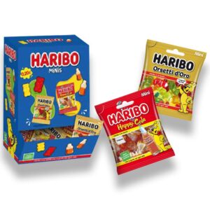 Haribo Box Minis Orsetto & Happy Cola Gr.12 Pz.170